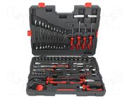 Kit: keys; case; 110pcs. CRESCENT
