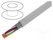 Wire; Li2YCY-TP; 8x2x0.22mm2; shielded,tinned copper braid; PVC LAPP