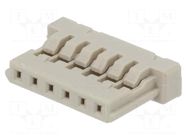 Connector: wire-board; plug; female; PIN: 6; SignalBee; straight HIROSE
