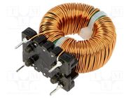 Inductor: wire; THT; 22mH; 3.3A; 100mΩ; 230VAC; 20x15mm; -20÷50% FERYSTER