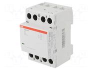Contactor: 2-pole installation; 63A; 24VAC,24VDC; NO x2; ESB ABB
