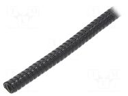 Protective tube; Size: 14; galvanised steel; black; Øint: 10mm ANAMET EUROPE