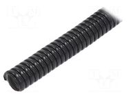 Protective tube; Size: 34; galvanised steel; black; Øint: 28mm ANAMET EUROPE