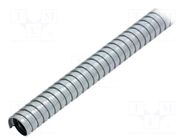 Protective tube; Size: 20; galvanised steel; natural; Øint: 17mm ANAMET EUROPE