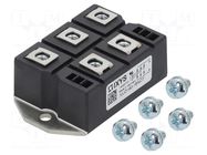 Bridge rectifier: three-phase; Urmax: 1.8kV; If: 240A; Ifsm: 2.8kA IXYS