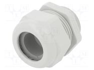 Cable gland; M40; 1.5; IP54; polyamide; light grey; UL94V-0; HSK-K HUMMEL