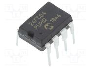 IC: EEPROM memory; 4kbEEPROM; I2C; 256x8bit x2; 1.7÷5.5V; 1MHz MICROCHIP TECHNOLOGY