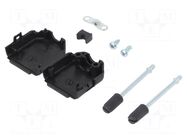 Enclosure for connectors: D-Sub; D-Sub 9pin,D-Sub HD 15pin ENCITECH