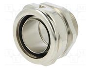 Straight terminal connector; Thread: metric,outside; brass; IP68 ANAMET EUROPE