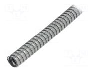 Protective tube; Size: 16; galvanised steel; natural; Øint: 13mm ANAMET EUROPE