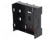 Enclosure: enclosure base; 70mm; ABS; black; UL94HB; EH 70 FLAT PHOENIX CONTACT