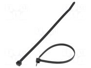 Cable tie; L: 188mm; W: 4.8mm; black; polyamide; 222N; Ømax: 48mm PANDUIT
