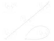 Cable tie; L: 368mm; W: 4.8mm; natural; polyamide; 222N; Ømax: 102mm PANDUIT
