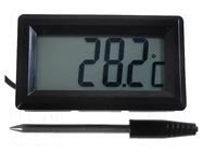 Meter: temperature; digital,mounting; on panel; LCD; 3,5 digit AXIOMET