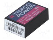 Converter: DC/DC; 6W; Uin: 9÷36V; Uout: 15VDC; Uout2: -15VDC; DIP24 TRACO POWER