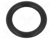 O-ring gasket; NBR rubber; Thk: 2mm; Øint: 9mm; black; -30÷100°C ORING USZCZELNIENIA TECHNICZNE