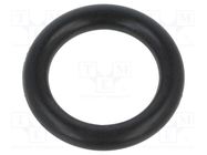 O-ring gasket; NBR rubber; Thk: 2mm; Øint: 8mm; black; -30÷100°C ORING USZCZELNIENIA TECHNICZNE