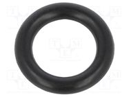 O-ring gasket; NBR rubber; Thk: 2mm; Øint: 7mm; black; -30÷100°C ORING USZCZELNIENIA TECHNICZNE