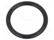 O-ring gasket; NBR caoutchouc; Thk: 3.5mm; Øint: 25mm; black ORING USZCZELNIENIA TECHNICZNE