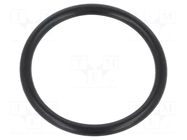 O-ring gasket; NBR caoutchouc; Thk: 2.5mm; Øint: 25mm; black ORING USZCZELNIENIA TECHNICZNE
