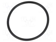 O-ring gasket; NBR caoutchouc; Thk: 1.5mm; Øint: 25mm; black ORING USZCZELNIENIA TECHNICZNE