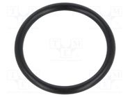 O-ring gasket; NBR rubber; Thk: 2.5mm; Øint: 24mm; black; -30÷100°C ORING USZCZELNIENIA TECHNICZNE