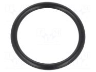 O-ring gasket; NBR caoutchouc; Thk: 2.5mm; Øint: 23mm; black ORING USZCZELNIENIA TECHNICZNE