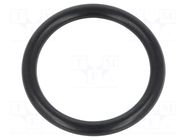 O-ring gasket; NBR caoutchouc; Thk: 3mm; Øint: 22mm; black ORING USZCZELNIENIA TECHNICZNE