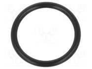 O-ring gasket; NBR rubber; Thk: 2.5mm; Øint: 22mm; black; -30÷100°C ORING USZCZELNIENIA TECHNICZNE