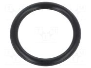O-ring gasket; NBR caoutchouc; Thk: 3mm; Øint: 21mm; black ORING USZCZELNIENIA TECHNICZNE