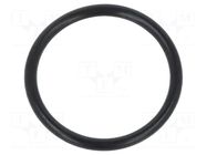 O-ring gasket; NBR caoutchouc; Thk: 2mm; Øint: 21mm; black ORING USZCZELNIENIA TECHNICZNE