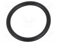 O-ring gasket; NBR rubber; Thk: 2.5mm; Øint: 21mm; black; -30÷100°C ORING USZCZELNIENIA TECHNICZNE