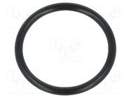 O-ring gasket; NBR rubber; Thk: 2mm; Øint: 20mm; black; -30÷100°C ORING USZCZELNIENIA TECHNICZNE