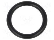 O-ring gasket; NBR rubber; Thk: 3mm; Øint: 19mm; black; -30÷100°C ORING USZCZELNIENIA TECHNICZNE