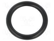 O-ring gasket; NBR rubber; Thk: 3mm; Øint: 18mm; black; -30÷100°C ORING USZCZELNIENIA TECHNICZNE