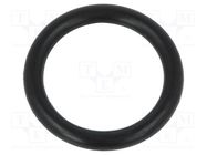 O-ring gasket; NBR rubber; Thk: 2.5mm; Øint: 15mm; black; -30÷100°C ORING USZCZELNIENIA TECHNICZNE