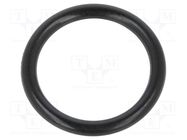 O-ring gasket; NBR rubber; Thk: 2mm; Øint: 14mm; black; -30÷100°C ORING USZCZELNIENIA TECHNICZNE