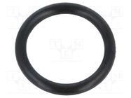 O-ring gasket; NBR rubber; Thk: 2mm; Øint: 13mm; black; -30÷100°C ORING USZCZELNIENIA TECHNICZNE