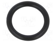 O-ring gasket; NBR rubber; Thk: 2mm; Øint: 11mm; black; -30÷100°C ORING USZCZELNIENIA TECHNICZNE