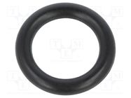 O-ring gasket; NBR rubber; Thk: 2.5mm; Øint: 10mm; black; -30÷100°C ORING USZCZELNIENIA TECHNICZNE