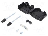 connector 15 WAY LOW COST D SUB BACKSHEL TE Connectivity