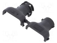 Plug cover; for conduit 13mm; straight; size D TE Connectivity