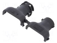 Plug cover; for conduit 13mm; straight; size D TE Connectivity