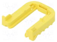 Fixing element; yellow; size D TE Connectivity