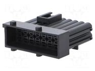 Connector: automotive; plug; male; JPT; PIN: 16; for cable; black TE Connectivity