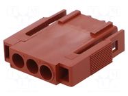 connector PLUG HSG,3 POSN,METRIC TE Connectivity