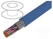 Wire; JE-LiYCY; 32x2x0.5mm2; PVC; light blue; 1kV,2kV; CPR: Eca LAPP