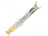 Contact; female; Mini Universal MATE-N-LOK; brass; 0.12÷0.3mm2 TE Connectivity