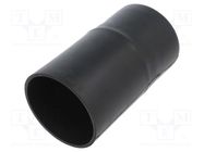 Heat shrink boot; glueless,straight; 54.1mm; L: 161.3mm; black TE Connectivity