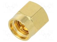 Connector: SMA; terminator; male; straight; 50Ω; PTFE; gold-plated AMPHENOL RF
